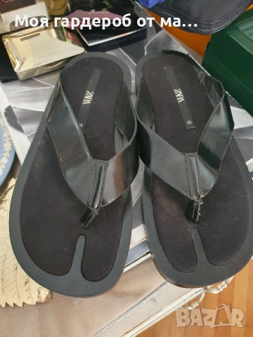 Джапанки тренд Zara.р36.от 50лв, снимка 5 - Джапанки - 54317509