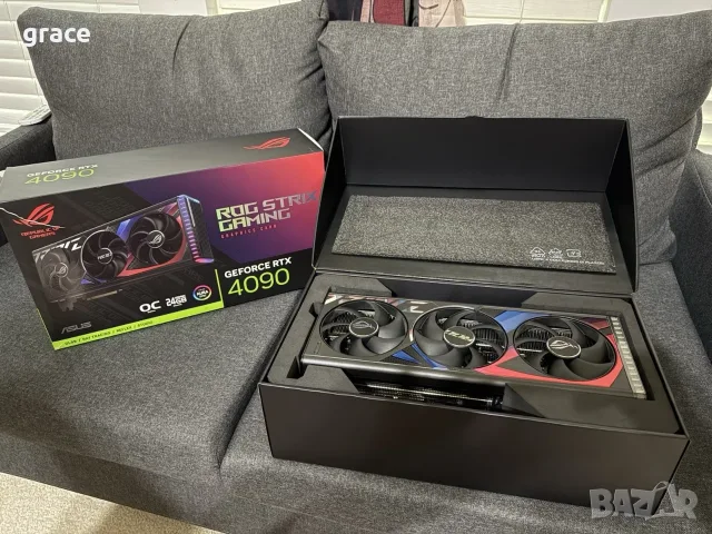 Nvidia GeForce RTX 4090 24GB GDDR6X graphics card founders Edition, снимка 4 - Видеокарти - 55431136