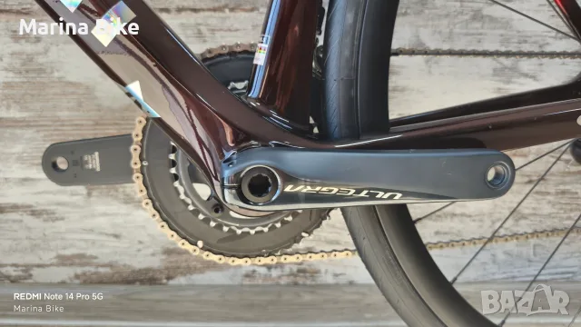 Карбонов шосеен велосипед Guerciotti Veloce S Disc Ultegra/105 Mix Velomann V30R | M (Пребоядисван), снимка 17 - Велосипеди - 55612121