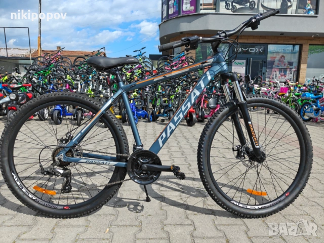 BG Алуминиев велосипед 27.5" PASSAT сив
