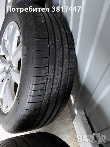 AudiQ 5 Q7 235 55 19 Aлуминиеви Джанти .Гуми mischelin., снимка 4 - Гуми и джанти - 55186446