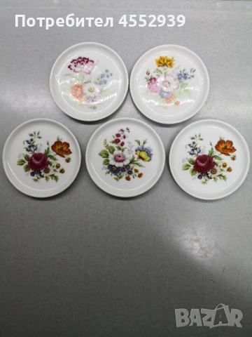 Винтидж порцеланови чинийки декоратияни