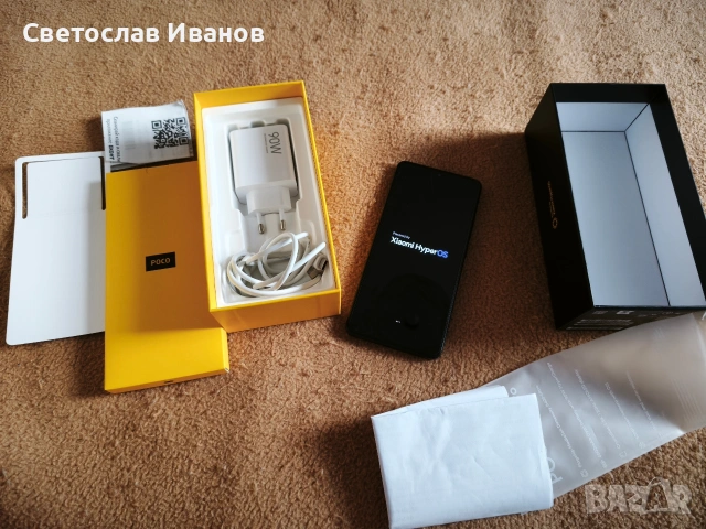 Poco X7 Pro 5G 12/512 BLACK, снимка 4 - Samsung - 54416300