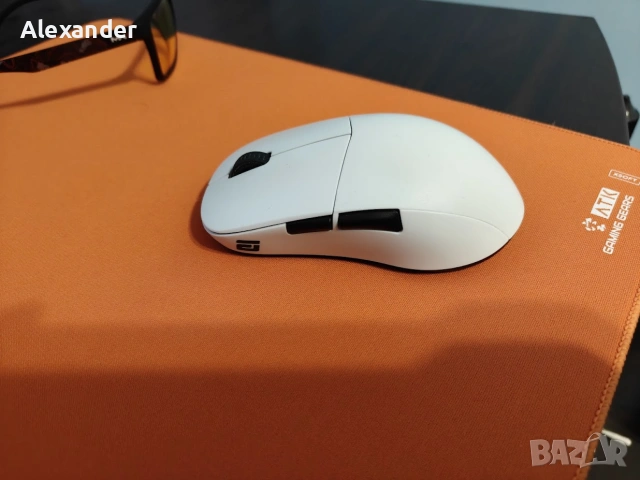 Endgame gear XM2w 4k с Unusual way esports Silver Fox дотове, снимка 2 - Клавиатури и мишки - 54984504