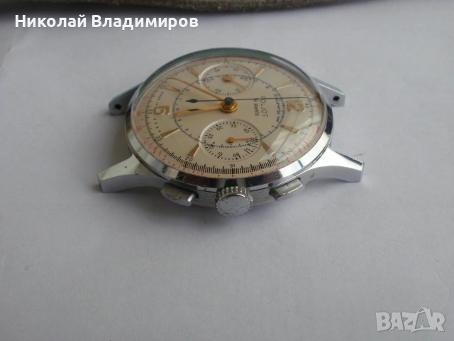 Poljot chronograph 3017 Полет хронограф руски ръчен мъжки часовник, снимка 10 - Мъжки - 55166075