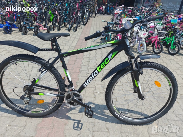 PA Алуминиев велосипед 27.5" PRO зелен