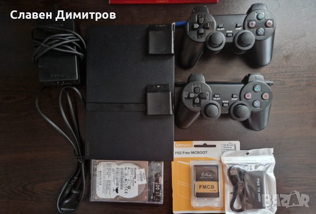 Playstation 2 с 190 игри Playstation 1 и Playstation 2, снимка 2 - Игри за PlayStation - 55156615