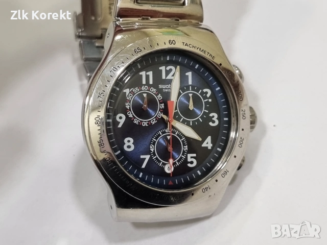 Часовник Swatch Irony Blue Maximus, снимка 12 - Мъжки - 54856385