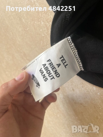 Тениска Vans - размер S, снимка 4 - Тениски - 55088985