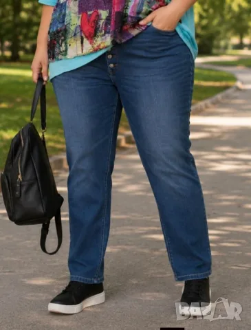 Мега макси еластични дънки Skinny Ulla Popken 