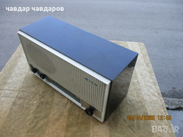 Японско лампово радио WIEN, снимка 2 - Други - 54312354