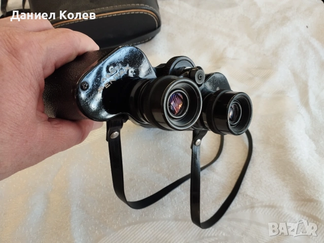 ТОП Японски Бинокъл Asahi Pentax 10x50, снимка 3 - Екипировка - 54448242
