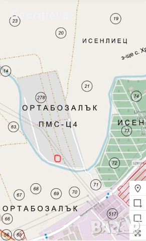 Парцел във вилна зона Светлина, снимка 3 - Парцели - 54729272