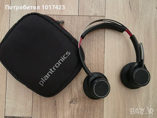 Безжични слушалки PLANTRONICS Voyager Focus UC, снимка 6 - Слушалки за компютър - 55541890