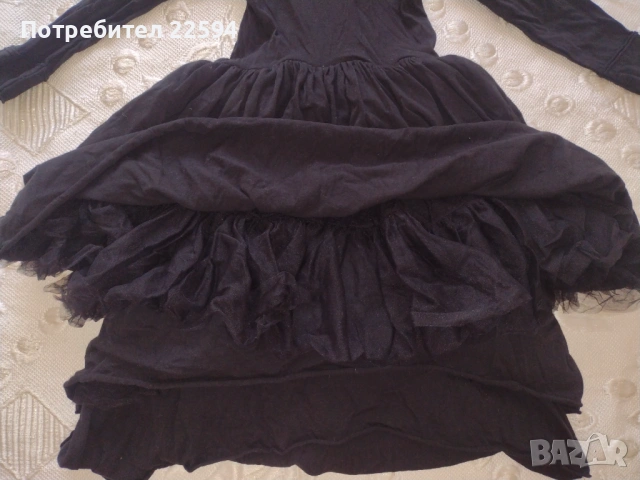 Рокля с ефектни къдри 4-5 години, снимка 3 - Детски рокли и поли - 54171156