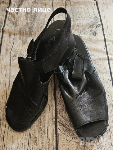 НОВИ кожени дамски сандали, снимка 4 - Сандали - 55071359
