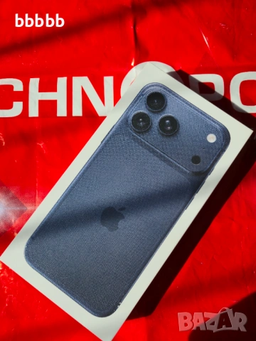 APPLE IPHONE 17 PRO MAX DEEP BLUE/256GB!  2 ГОДИНИ гаранция ТЕХНОПОЛИС!