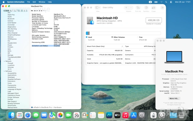 MacBook Pro 13.3 A2251 - Intel i5, 16 GB RAM, 512 GB SSD, Touchbar, снимка 8 - Лаптопи за работа - 54075851