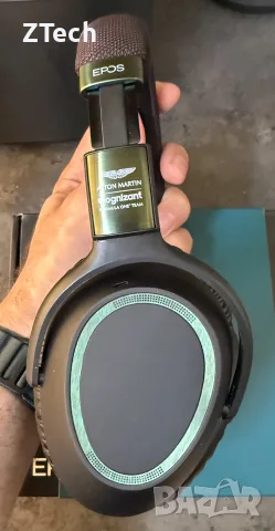 Sennheiser Epos Adapt 660 Aston Martin F1 Team  Слушалки, снимка 5 - Bluetooth слушалки - 55402549