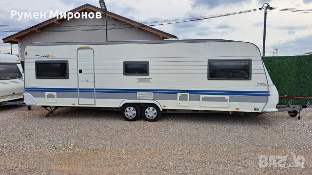 Продавам голяма каравана Хоби. 