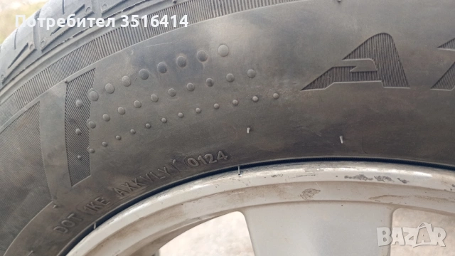 оригинални джанти с летни гуми хонда акорд,сивик,црв 16", снимка 7 - Гуми и джанти - 54183311