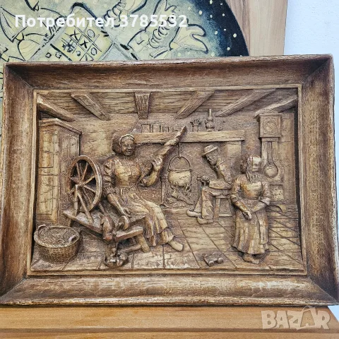 картина дърворезба 