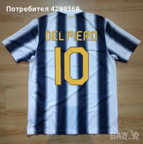 Ретро футболна тениска Juventus Del Piero , снимка 3 - Футбол - 55469253