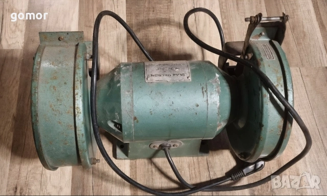 настолен шмиргел Clas Ohlson модел N-30-4410, снимка 9 - Други инструменти - 54788312