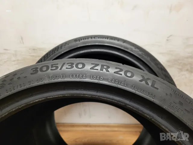 305/30/20 Continental 25 г. / пакет летни гуми, снимка 8 - Гуми и джанти - 55515574