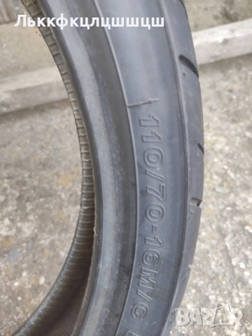 110/70/16 BRIDGESTONE , снимка 4 - Гуми и джанти - 54697797
