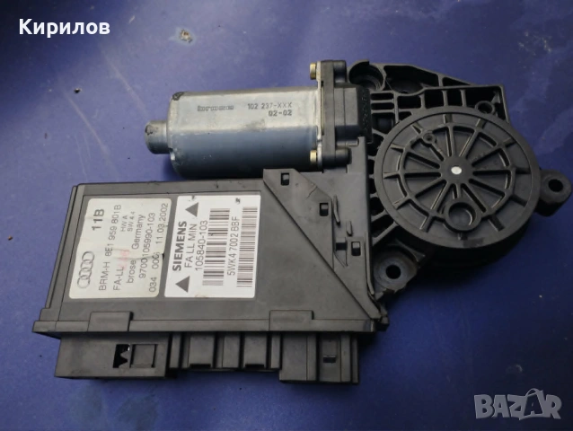 AUDI A4 B6/8E (2000-2005) Моторче за регулиране на прозореца на предната лява врата 8E1 959 801В