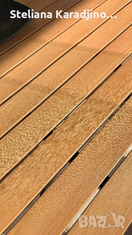 Градинска маса от изкуствена дървесина , снимка 4 - Градински мебели, декорация  - 54234419