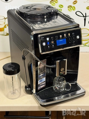 Кафемашина кафе автомат Saeco XELSİS SM 7580 с гаранция, снимка 11 - Кафемашини - 54734375