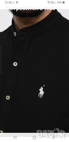 POLO Ralph Lauren FeatherWeight Mesh Pique Cotton Mens Size S НОВО!ОРИГИНАЛ! Мъжка Риза!, снимка 5 - Ризи - 54464965