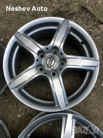 4бр. Алуминиеви джанти от Nissan  Qashqai 18 цола., снимка 5 - Гуми и джанти - 54958160