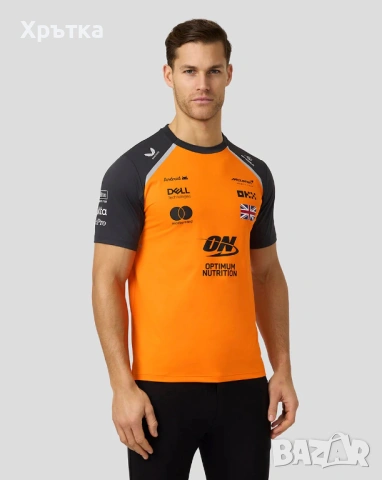 McLaren Formula 1 Team Lando Norris - Оригинална мъжка тениска р-р L, снимка 4 - Тениски - 54167305