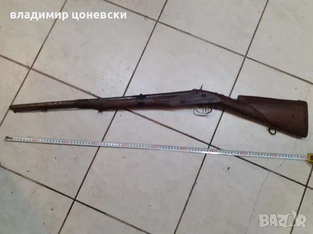 Стара автентична хайдушка капсулна пушка,механизма работи отлично,зарежда и щрака,родходяща за възст, снимка 6 - Антикварни и старинни предмети - 55314274