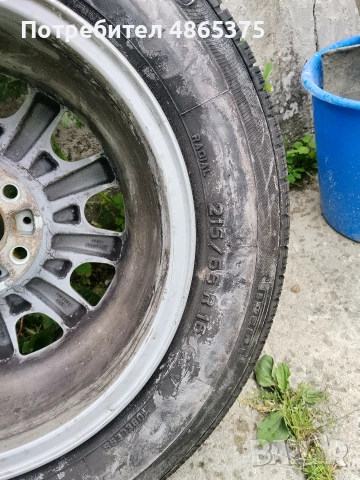 Алуминиева джанта + гума за BMW, снимка 9 - Аксесоари и консумативи - 55094870
