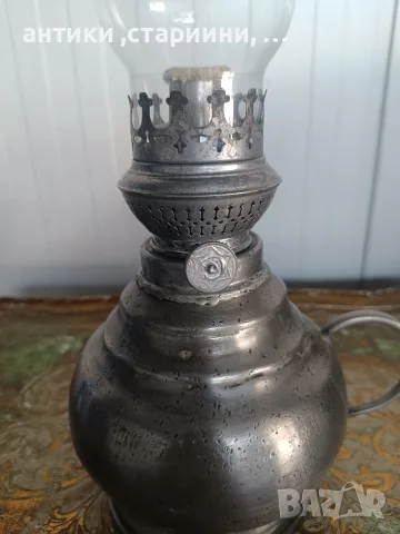 Ретро Калаена газова лампа!, снимка 7 - Други - 55317459