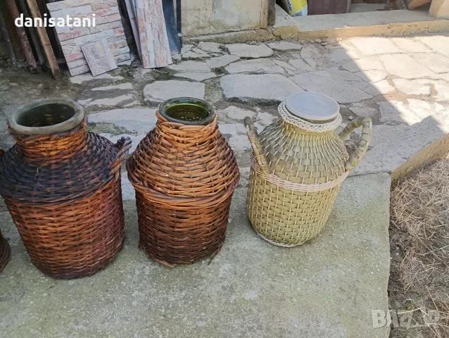 Стари дамаджани/буркани - 6 бр., снимка 2 - Други стоки за дома - 55633494
