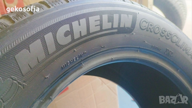 MICHELIN 215 / 55 / 16 - Два броя отлични всесезонни гуми