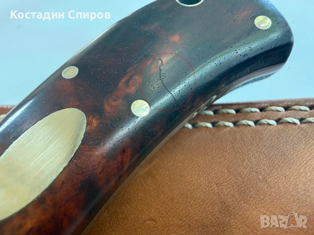 ловен нож Hiro Original Sportsmen's Knife (Made in Japan, Seki) – Колекционерски!, снимка 11 - Ножове - 55044481