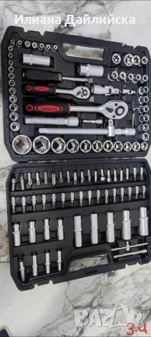 Куфар с инструменти 108 части - Гедоре., снимка 2 - Гедорета - 53951765