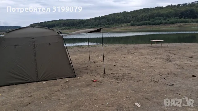 Палатка шатра шаранджийска AVID Revolve Screen House Compact, снимка 4 - Екипировка - 55350748