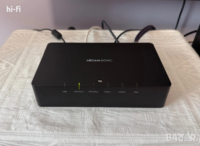 ARCAM irDAC Audiophile 24-bit Burr-Brown DAC, снимка 10 - Ресийвъри, усилватели, смесителни пултове - 54924432