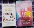 Две книги на Елизабет Гилбърт на английски : Big Magic и Eat, Pray, Love, снимка 1