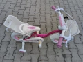 X Детски велосипед 14" FLOWER розов, снимка 2