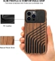 Магнитен калъф, съвместим с iPhone 15 Pro Case Wood Grain дизайн дървесна и кожена текстура MagSafe, снимка 7