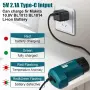 USB адаптери за батерии Makita 10.8V/12V – 5 броя, снимка 6