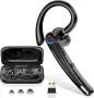 Atheewon Bluetooth слушалка с микрофон и ENC шумопотискане, снимка 1